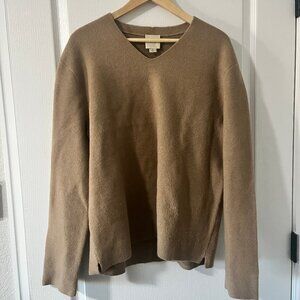 Men's Calvin Klein Relaxed Fit Merino Wool Sweater Size Medium